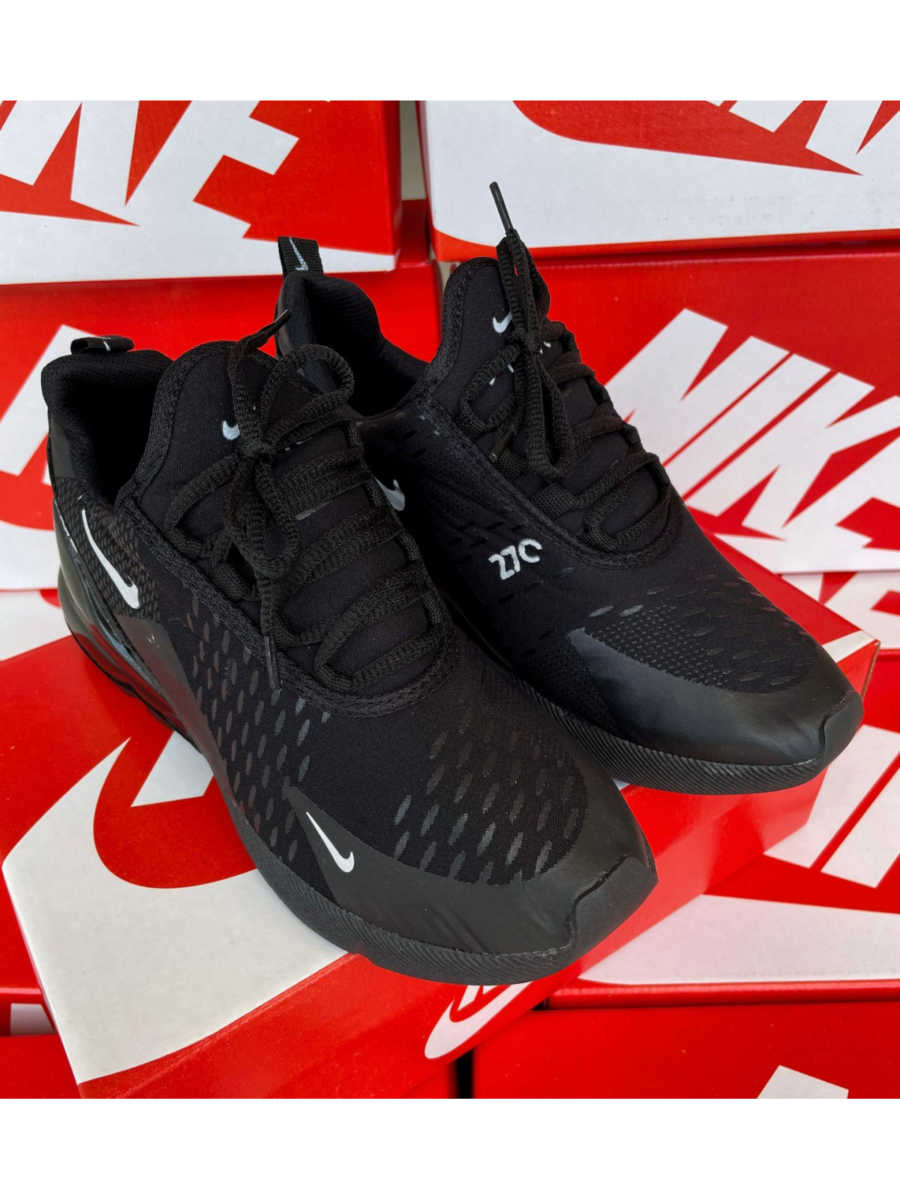 Tênis Air Max 270 React Masculino Nike Preto/Preto - Image 3
