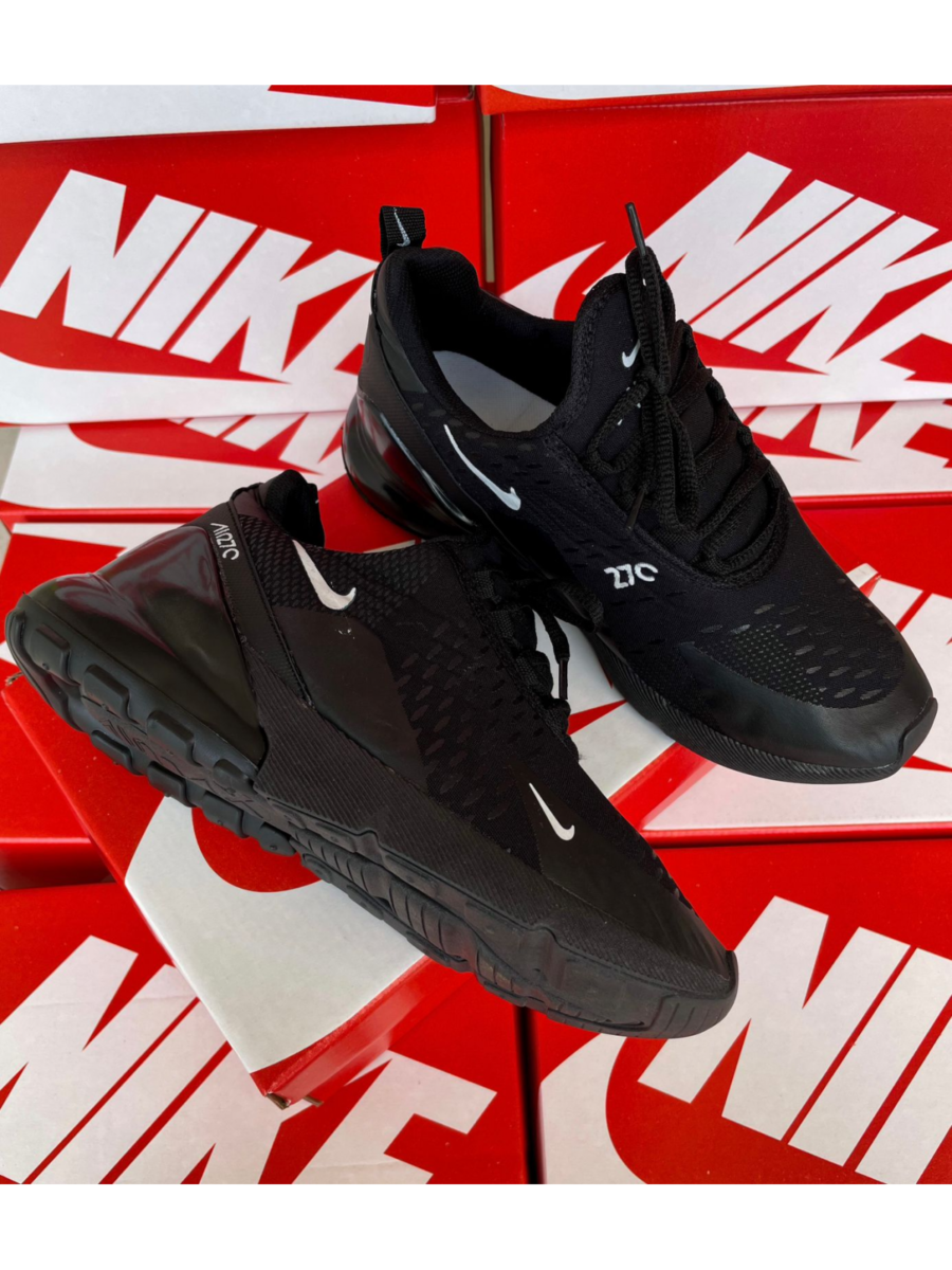Tênis Air Max 270 React Masculino Nike Preto/Preto - Image 2