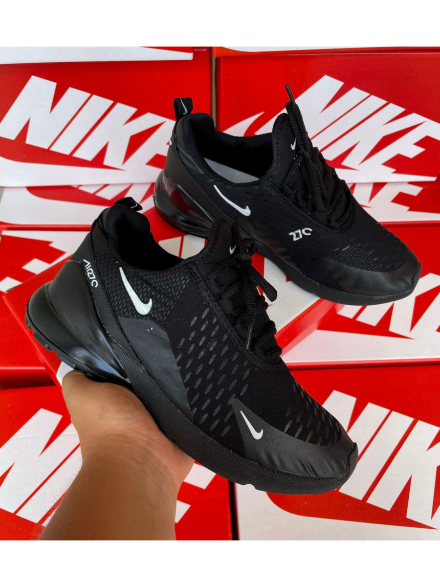 Tênis Air Max 270 React Masculino Nike Preto/Preto