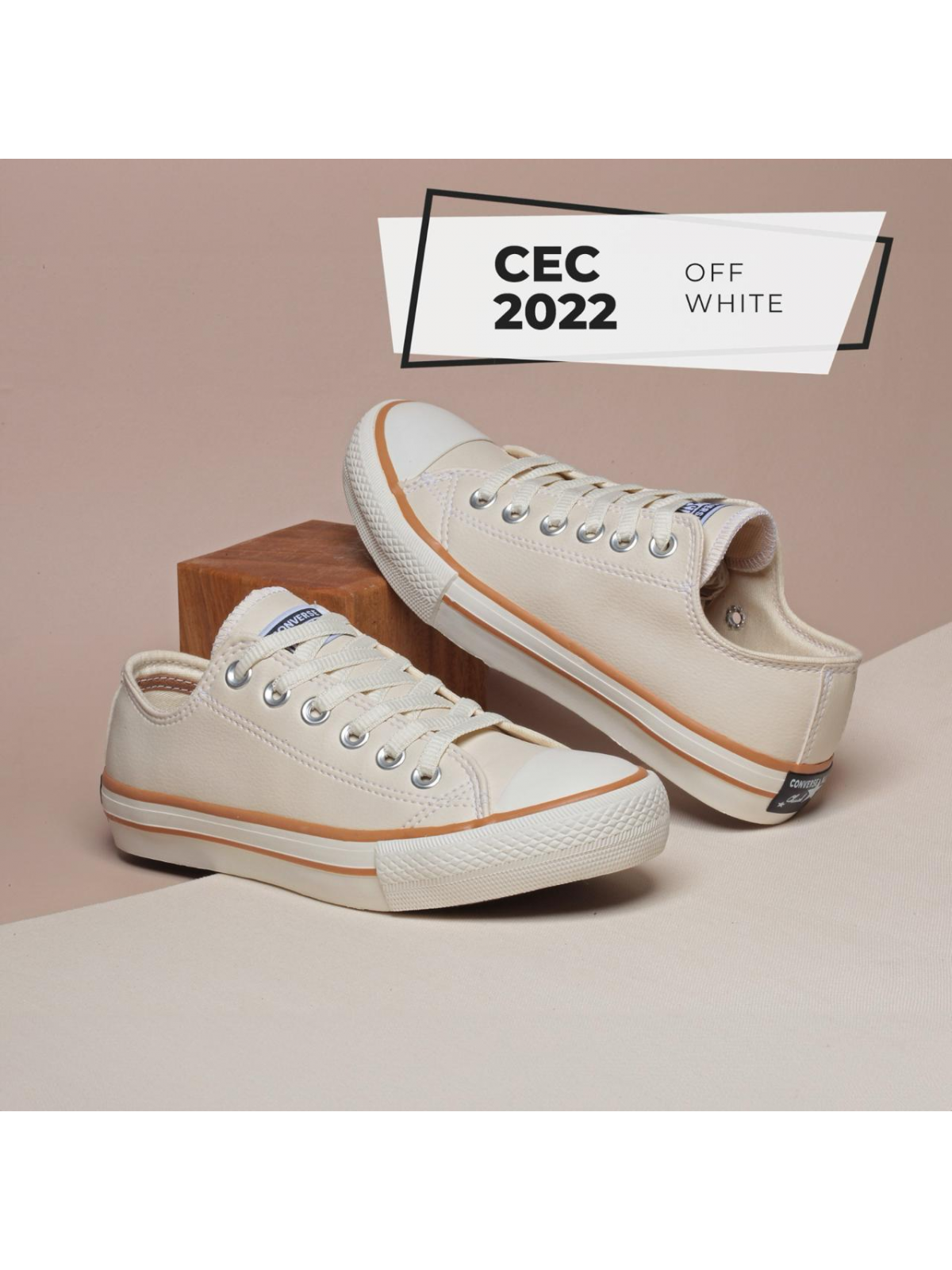 Tênis Cano Curto All Star Feminino Off Sintético - Image 4