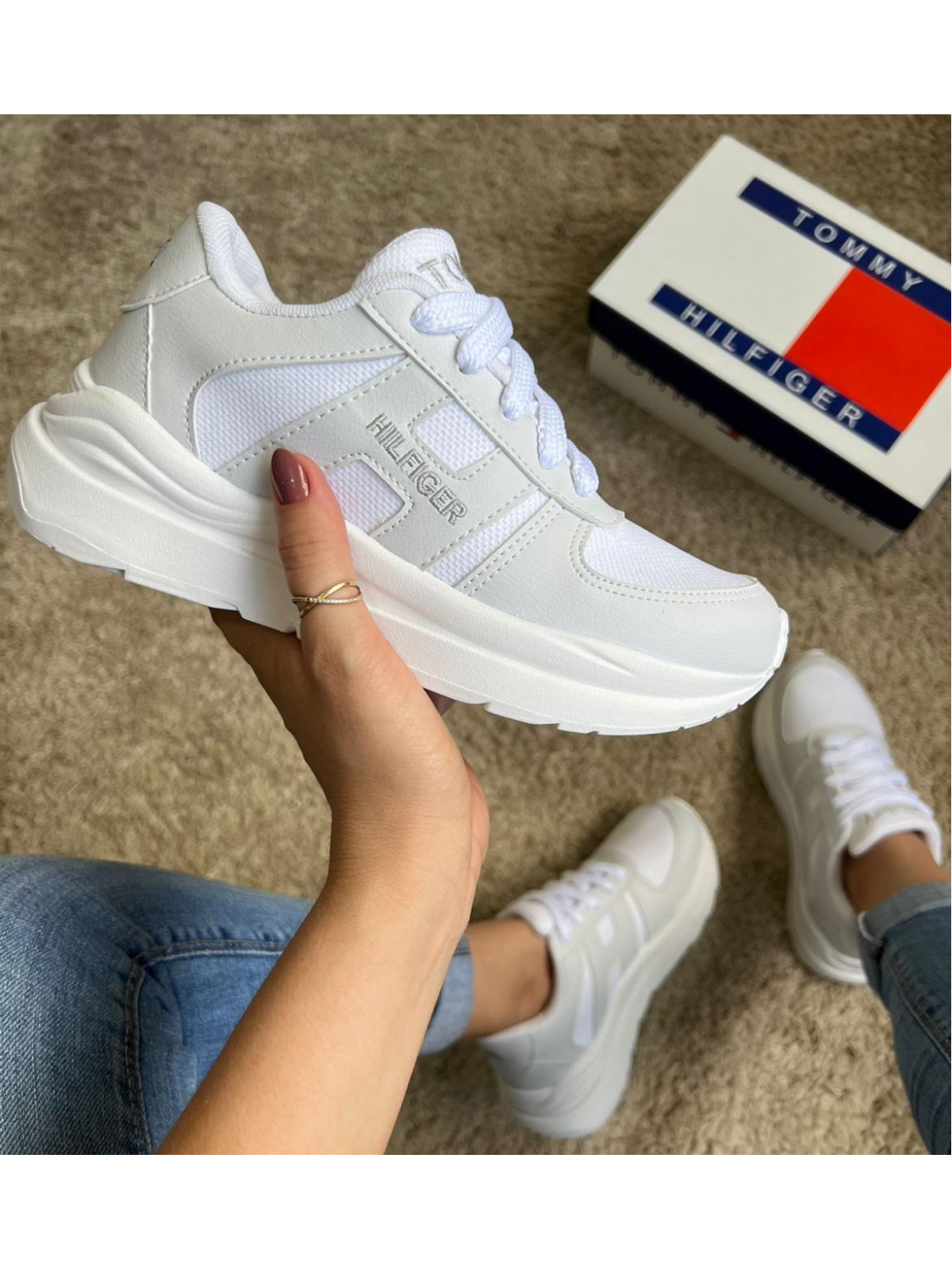 Tênis Feminino Tommy Hilfiger Branco