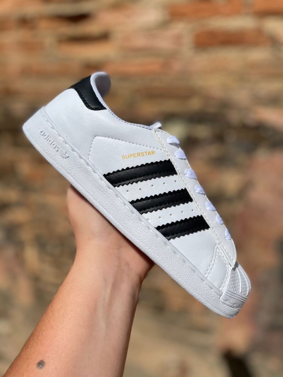 Tênis Superstar Feminino Adidas Branco