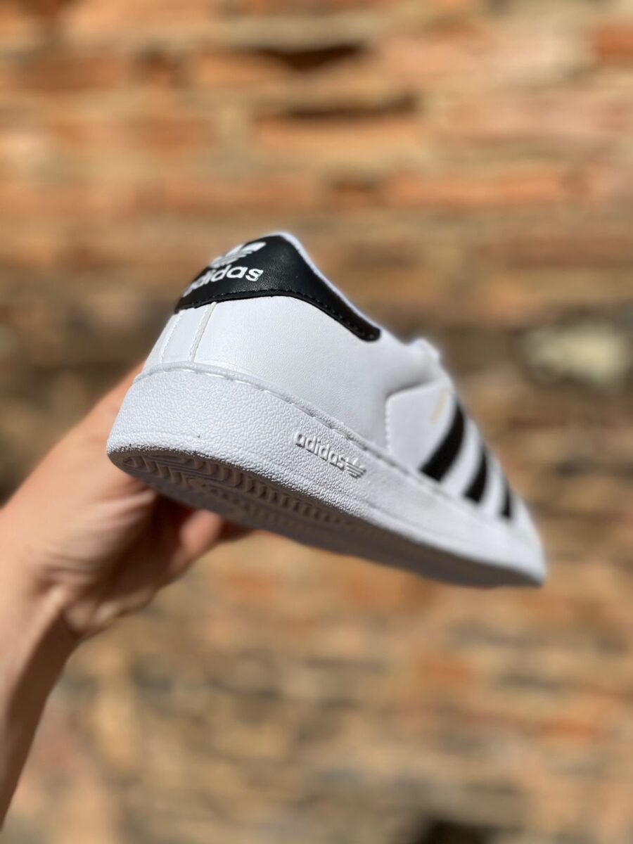 Tênis Superstar Feminino Adidas Branco - Image 2