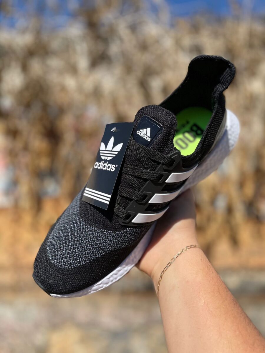 Tênis Ultraboost 21 Masculino Adidas Preto/Branco - Image 2