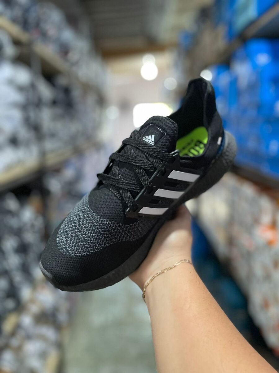 Tênis Ultraboost 21 Masculino Adidas Preto/Preto - Image 3