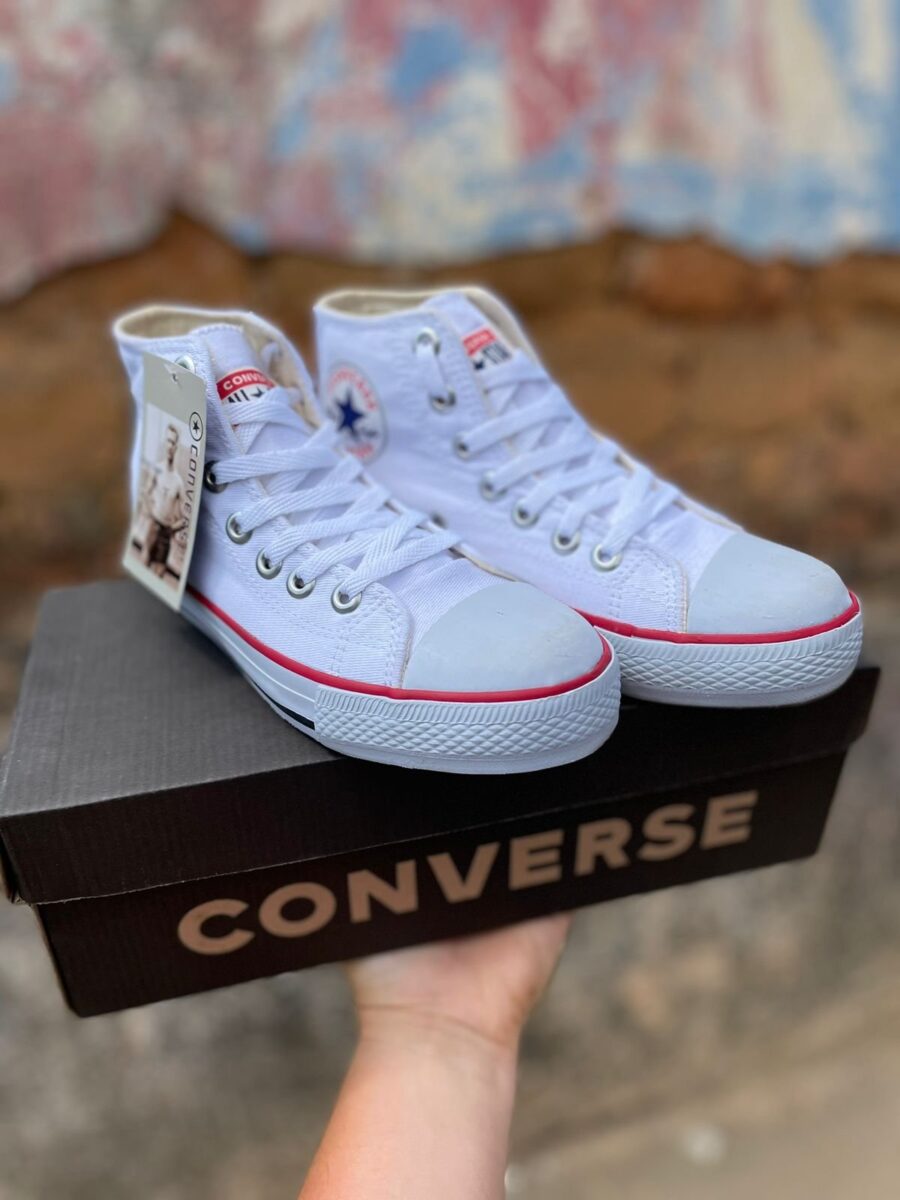 Tênis Botinha All Star Feminino Vulcanizado Branco - Image 2