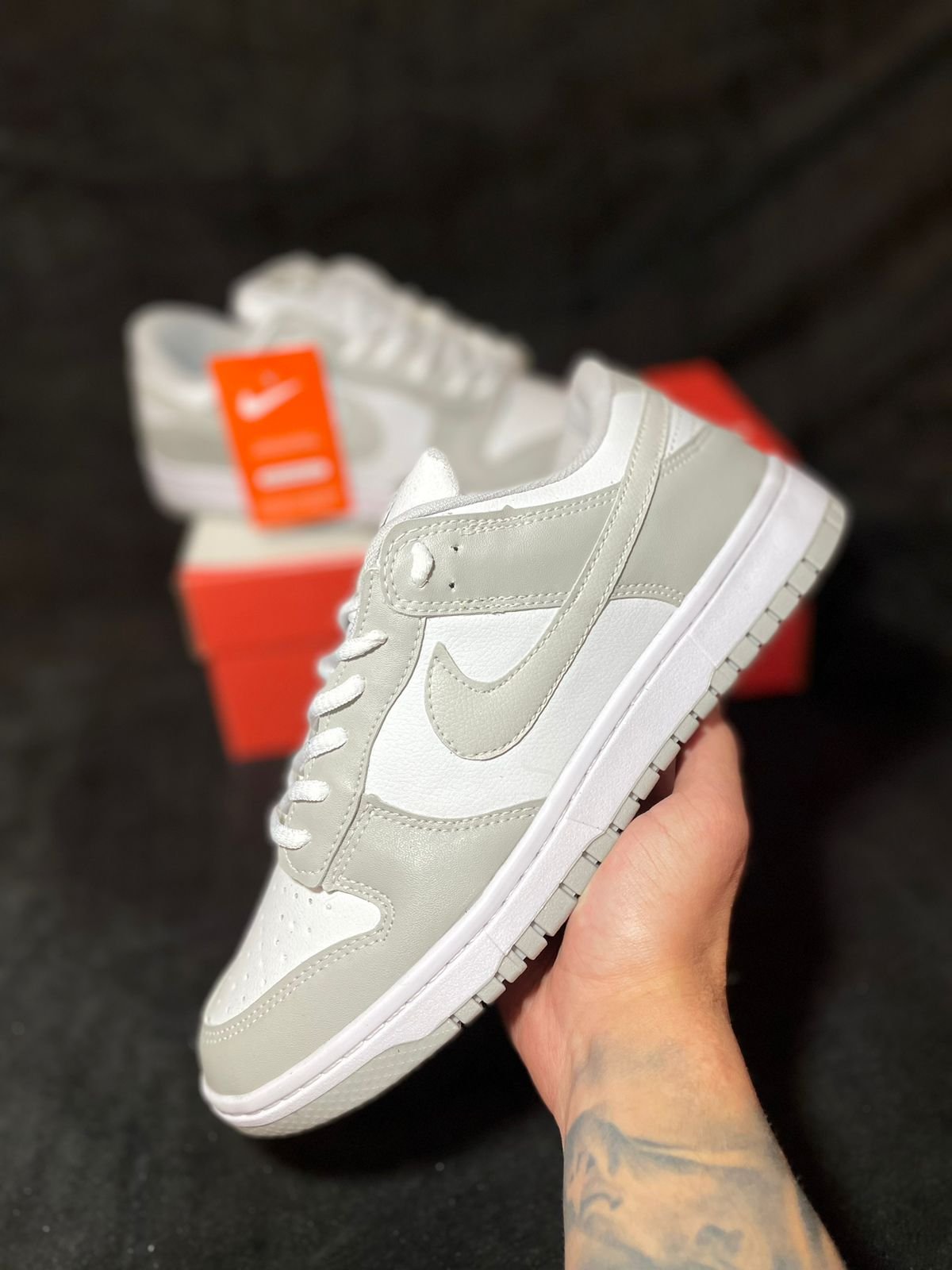 Tênis Dunk Low SB Masculino Nike Cinza