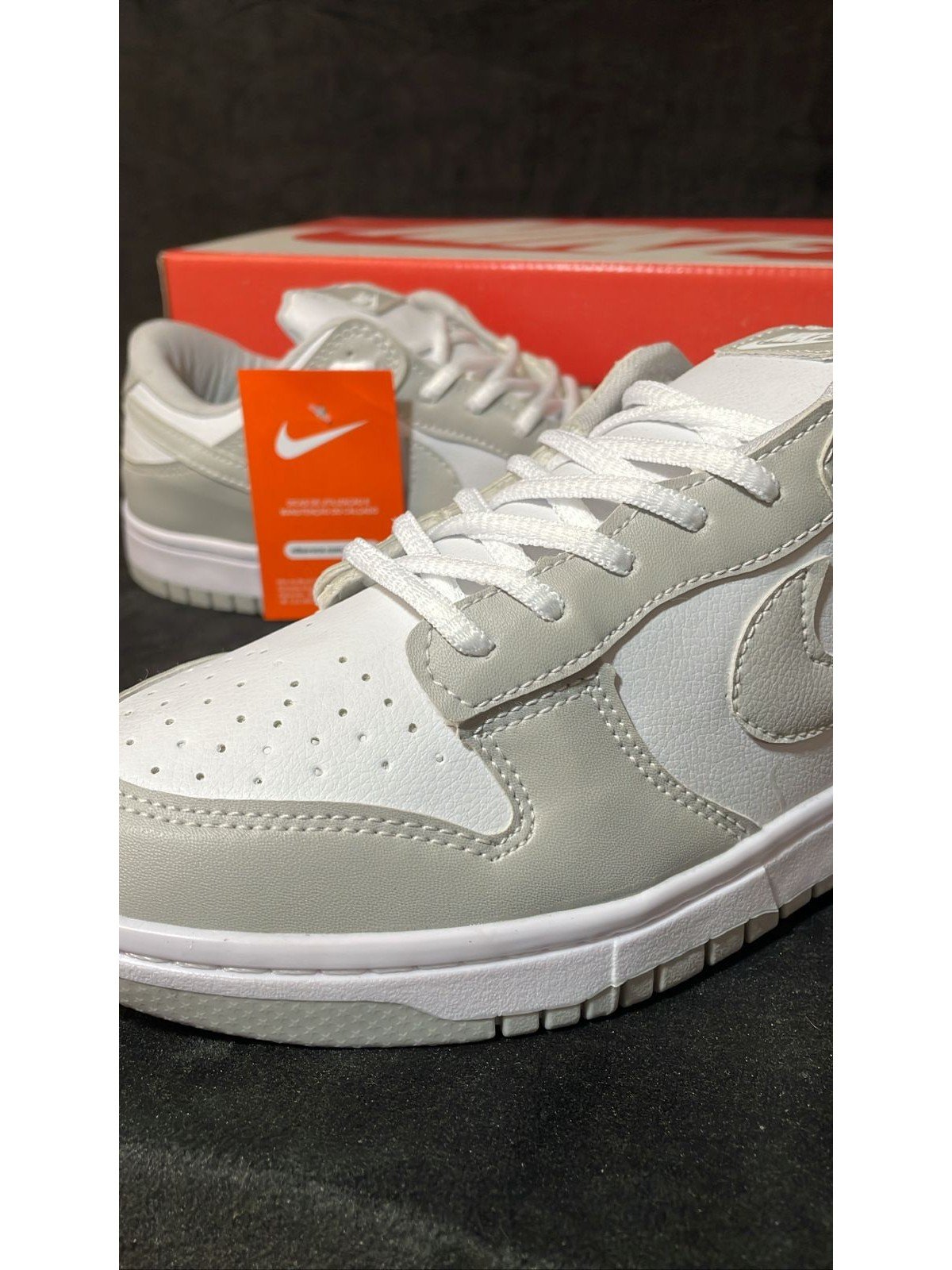 Tênis Dunk Low SB Masculino Nike Cinza - Image 4